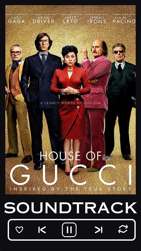 musica da gucci|house of gucci soundtrack.